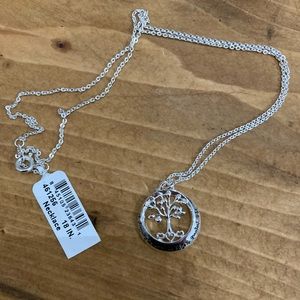 Tree of Life silver plated necklace